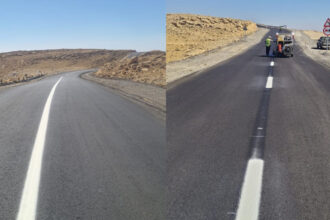 أشغال معان تنتهي من مشروع صيانة طريق الرصيف الملوكي