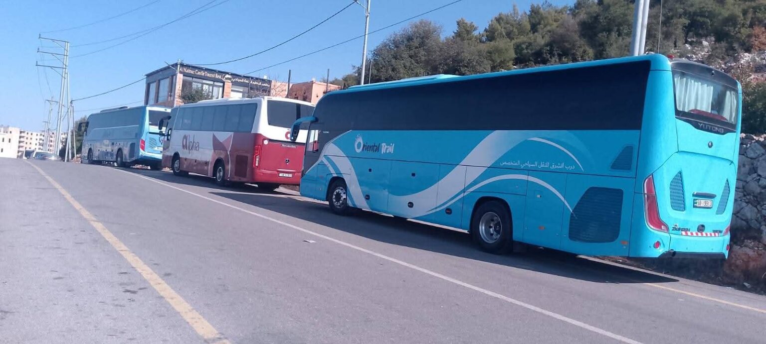 عجلون تشهد حركة سياحية نشطة عجلون تشهد حركة سياحية نشطة