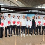 منتخب الكراتيه يغادر إلى القاهرة للمشاركة في بطولة العالم