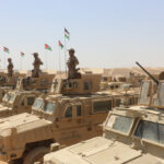 الجيش يحبط محاولة تهريب مواد مخدرة عبر مقذوف