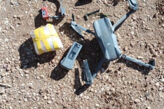 المنطقة العسكرية الشمالية تحبط محاولة تهريب مواد مخدرة بواسطة طائرة مسيرة