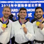 ذهبيتان وبرونزية للمنتخب الوطني في بطولة الصين المفتوحة للتايكواندو