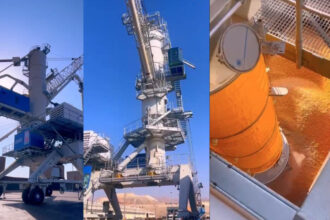 موانئ العقبة تدخل “مُفرّغتي حبوب” متطورتين لرفع كفاءة المناولة