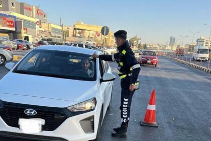 الامن العام يبدأ الحملة المرورية الشتوية للتأكد من صلاحية المركبات الامن العام يبدأ الحملة المرورية الشتوية للتأكد من صلاحية المركبات