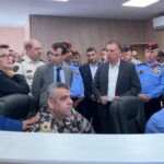 وزير الداخلية يفتتح غرفة إدارة العمليات الحدودية المتكاملة في معبر وادي عربة