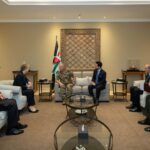 الملك يستقبل وزيرة الخارجية البريطانية