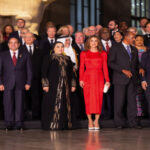 الملكة رانيا تحضر افتتاح المتحف المصري الكبير