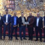 الصفوري يكرم رئيس غرفة تجارة المفرق خيرو العرقان