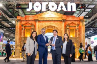 الأردن يفوز بجائزة “أفضل تصميم جناح” للشرق الأوسط خلال مشاركته في معرض WTM 2025 في لندن