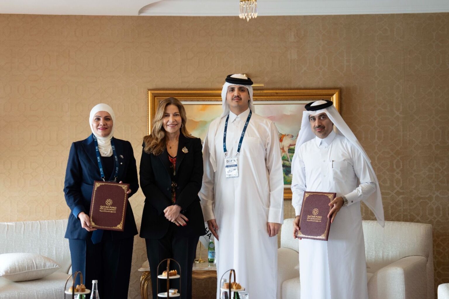 مؤسسة الحسين للسرطان وصندوق قطر للتنمية يوقّعان اتفاقية لدعم مرضى السرطان من غزة