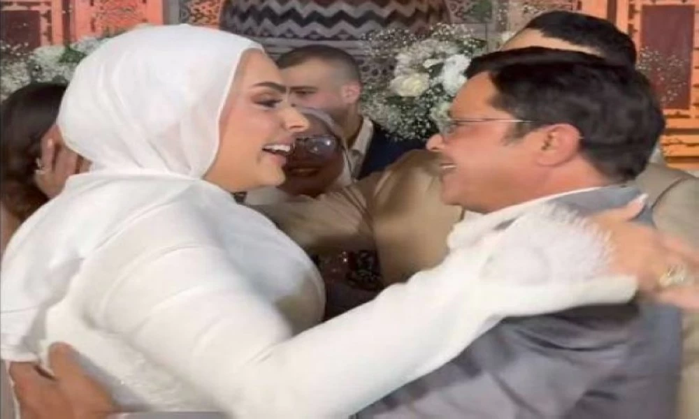 هنيدي يحتفل بقران ابنته هنيدي يحتفل بقران ابنته