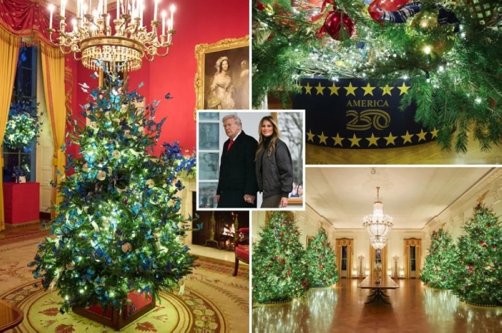 البيت الأبيض يستعد لعيد الميلاد ببصمة ميلانيا