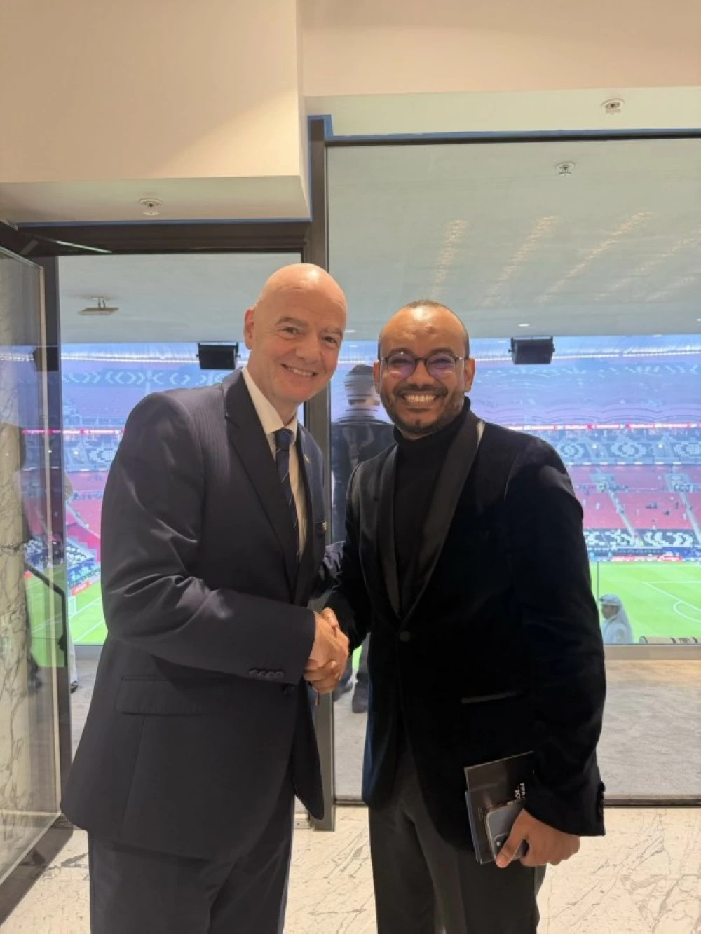 إنفانتينو: قطر تواصل الارتقاء بمعايير استضافة البطولات الكبرى إنفانتينو: قطر تواصل الارتقاء بمعايير استضافة البطولات الكبرى