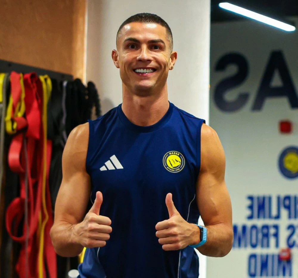 رونالدو يقود النصر في ودية الوحدة الإماراتي رونالدو يقود النصر في ودية الوحدة الإماراتي