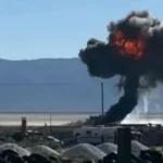 مقاتلة F16 تتحطم والطيار ينجو بأعجوبة