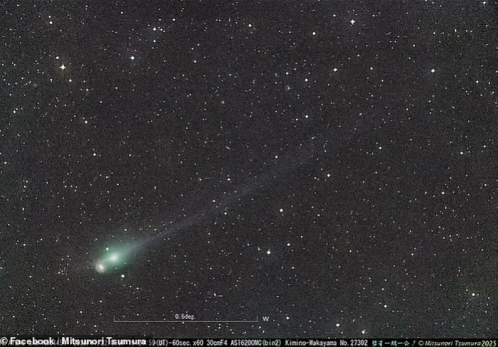 نبضات قلب في الفضاء.. مذنب يثير الدهشة نبضات قلب في الفضاء.. مذنب يثير الدهشة