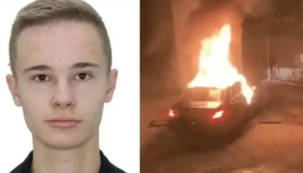 شاب أوكراني يُحرَق داخل سيارته لسرقة محفظته الرقمية