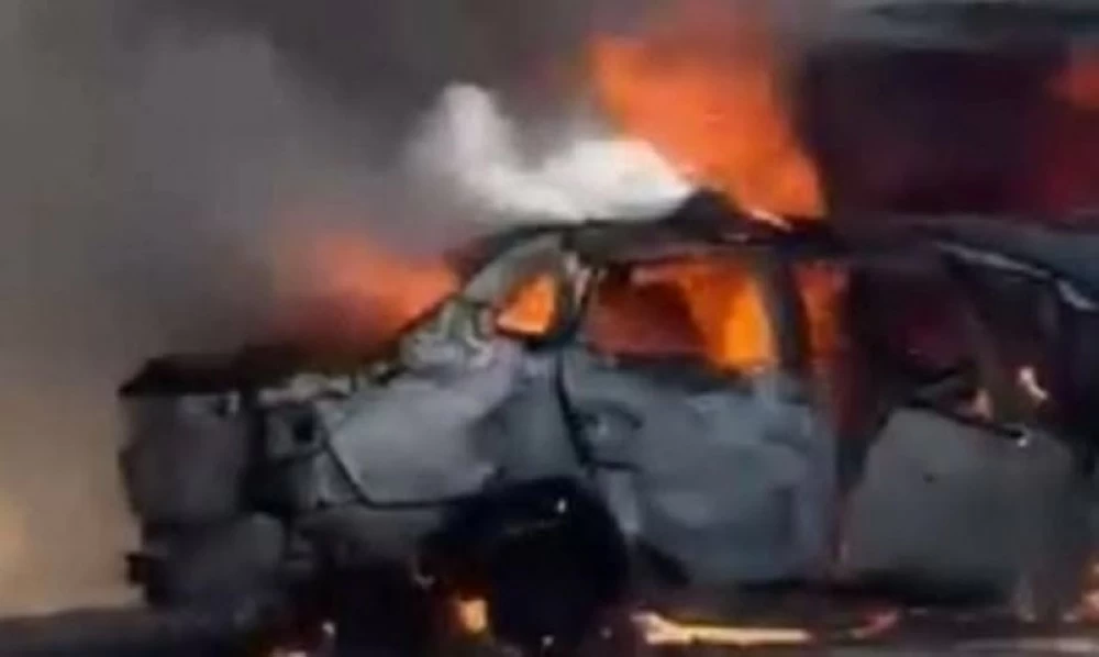 مصر: تفحم 4 مستشارين قضائيين في تصادم مروع مصر: تفحم 4 مستشارين قضائيين في تصادم مروع