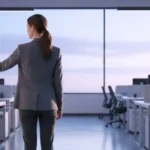 طرد موظفة لحضورها قبل الدوام مبكراً   