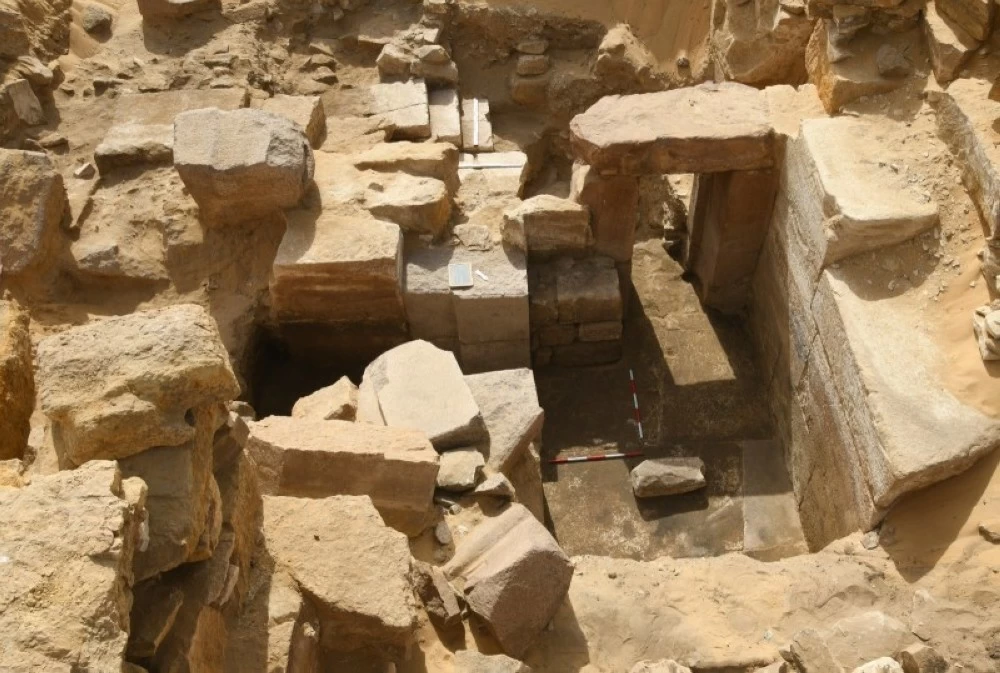 كشف تاريخي في الجيزة.. بعثة إيطالية تكشف معبد الوادي الضخم للملك «ني أوسر رع» كشف تاريخي في الجيزة.. بعثة إيطالية تكشف معبد الوادي الضخم للملك «ني أوسر رع»