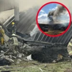 تحطم طائرة قبل هبوطها في مطار تولوكا بالمكسيك