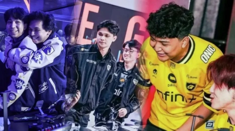 ONIC وRRQ يهيمنان على قمة MLBB لعام 2025 ONIC وRRQ يهيمنان على قمة MLBB لعام 2025