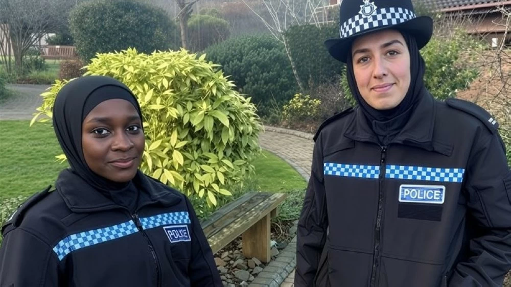 بريطانيا تحفّز المسلمات بـ «حجاب مُمَغْنَط» للالتحاق بالشرطة!