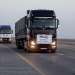 القوات المسلحة الأردنية تسيّر مساعدات غذائية إلى اليمن