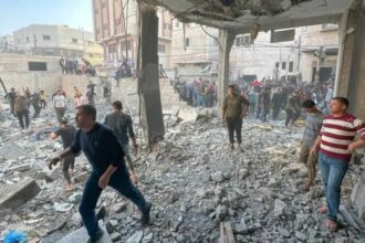 استشهاد فلسطينيين وإصابة آخرين جراء قصف الاحتلال شرقي غزة​ 