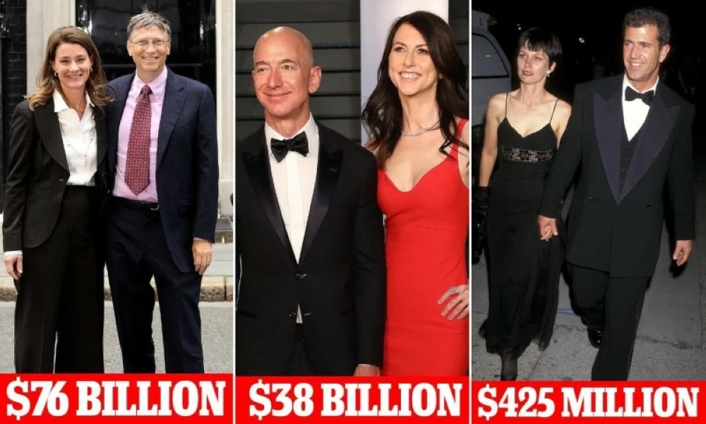 من 100 مليون إلى 8 مليارات دولار.. أغلى 7 حالات طلاق في التاريخ