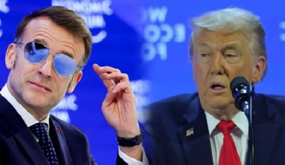 سخرية ترمب من ماكرون تشعل «دافوس» سخرية ترمب من ماكرون تشعل «دافوس»