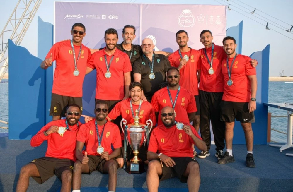 القادسية يتوج بـ«كأس كرة الماء الشاطئية».. الثالثة ثابتة