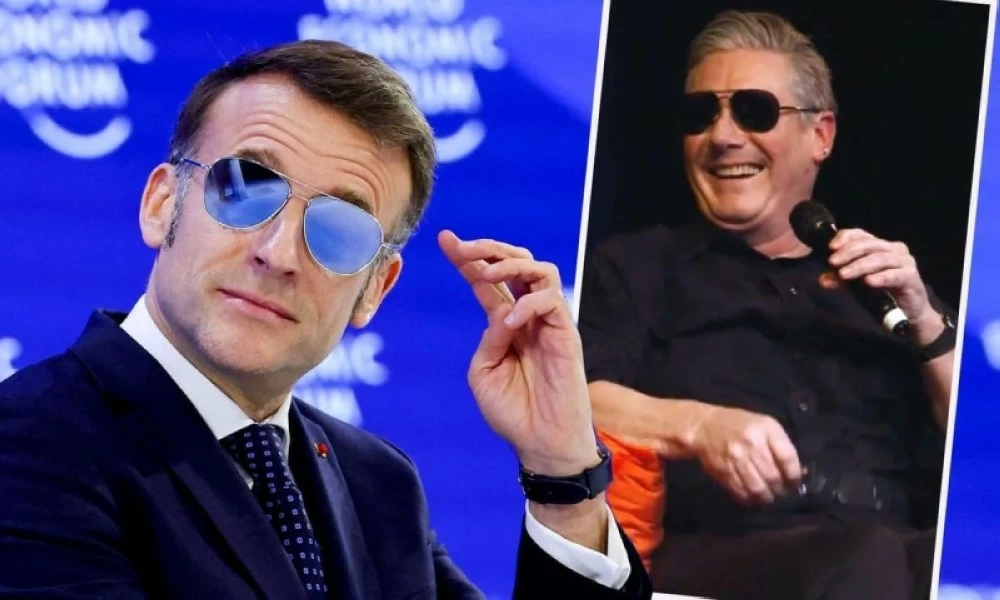 من دافوس إلى لندن.. ستارمر يسخر من نظارة ماكرون الشهيرة