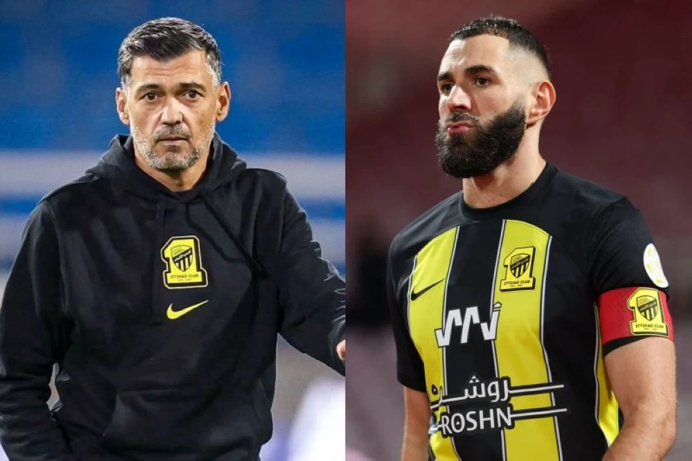 كونسيساو يحسم موقفه من أزمة بنزيما كونسيساو يحسم موقفه من أزمة بنزيما