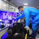 القوات المسلحة تجلي الدفعة الـ20 من أطفال غزة المرضى للعلاج في الأردن