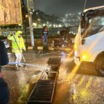 الإدارة المحلية تتعامل مع 89 ملاحظة خلال المنخفض الجوي