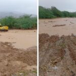 بلدية دير علا تعمل على تخفيف سرعة جريان بعض أجزاء سيل الزرقاء ضمن مناطقها