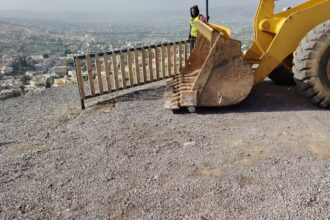 حملة لإزالة الاعتداءات على شارع الأردن