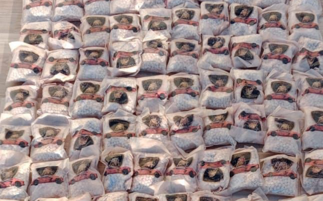 المنطقة العسكرية الشرقية تحبط محاولة تهريب مواد مخدرة بواسطة بالونات