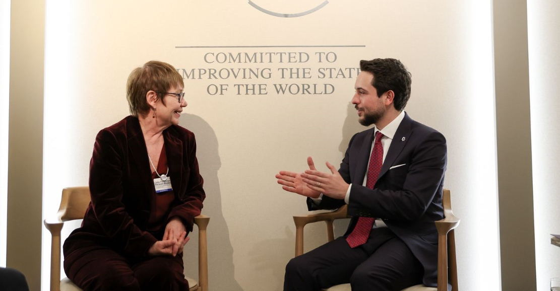 ولي العهد يبحث توسيع الشراكة مع رئيسة البنك الأوروبي لإعادة الإعمار والتنمية