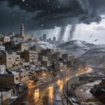 منخفض (الثلاثاء) بملامح قطبية: رياح قوية وأمطار غزيرة… وفرص واردة للثلوج