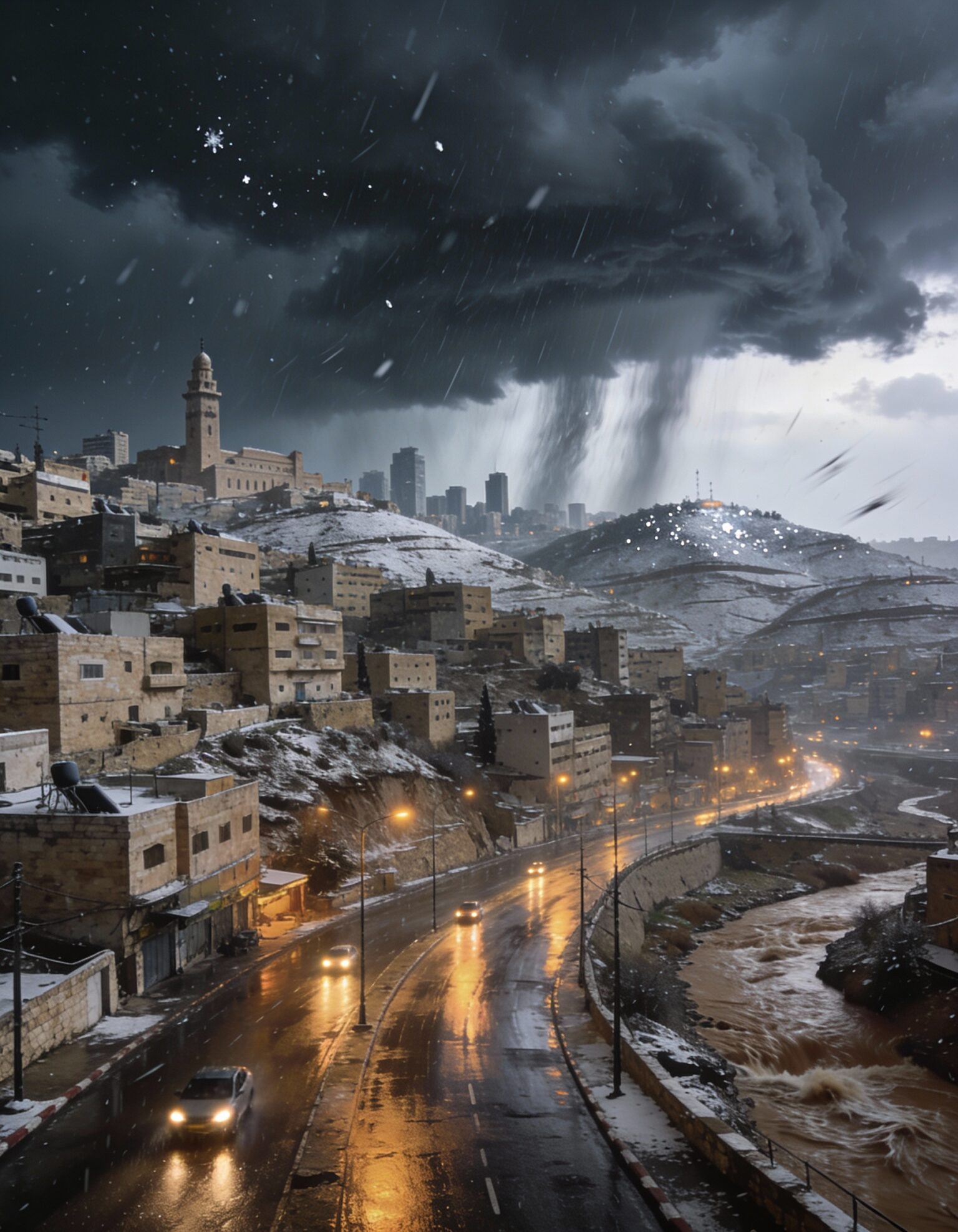 منخفض (الثلاثاء) بملامح قطبية: رياح قوية وأمطار غزيرة… وفرص واردة للثلوج منخفض (الثلاثاء) بملامح قطبية: رياح قوية وأمطار غزيرة… وفرص واردة للثلوج