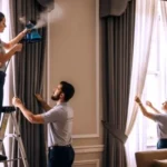 الاعتماد المفرط على الستائر الثقيلة: