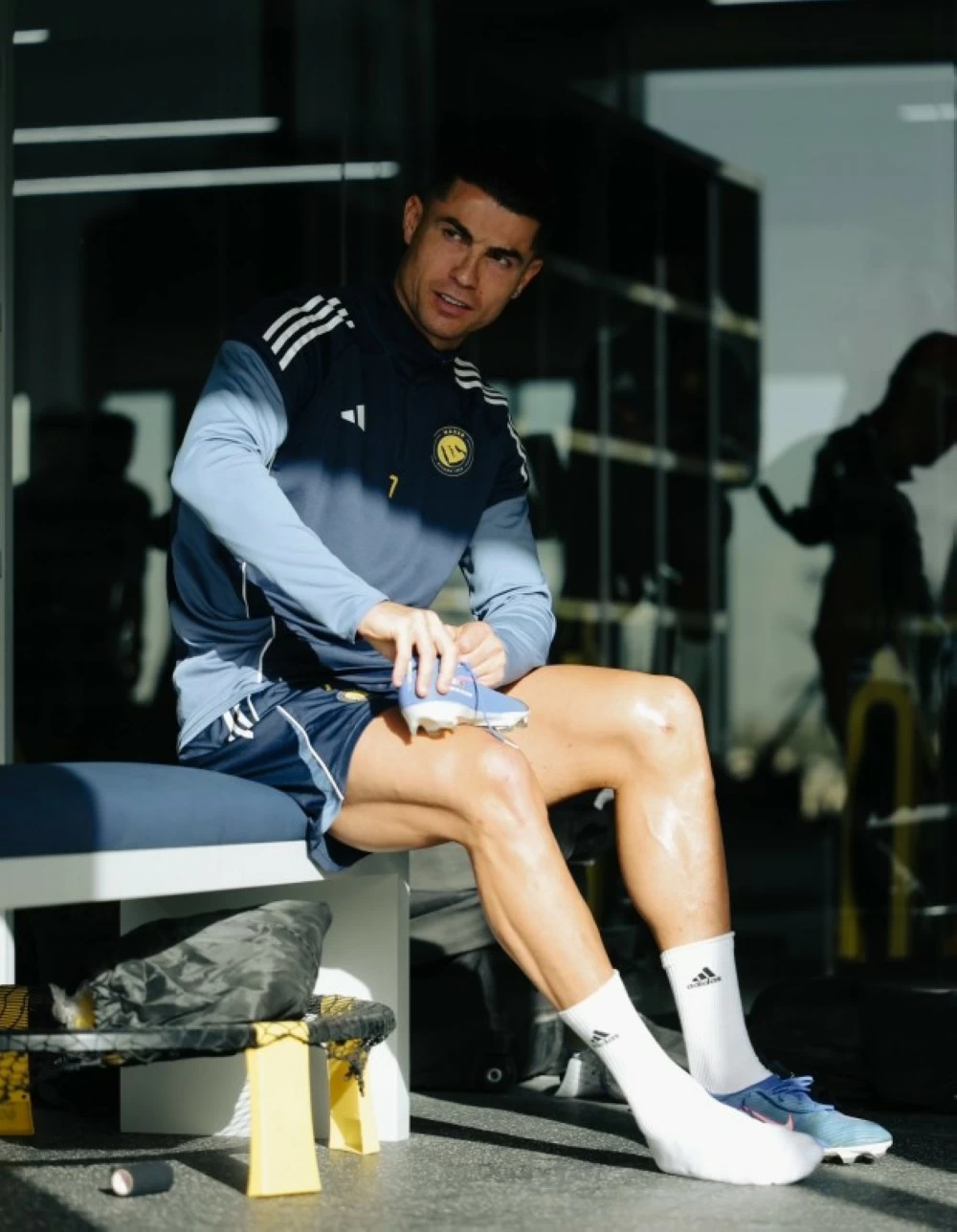 كعادته.. «الدون» أول الحاضرين