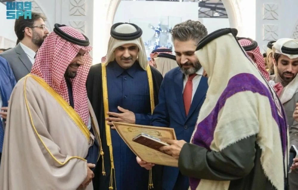 وزير الثقافة يدشّن جناح «المملكة» ضيف شرف معرض دمشق الدولي للكتاب 2026