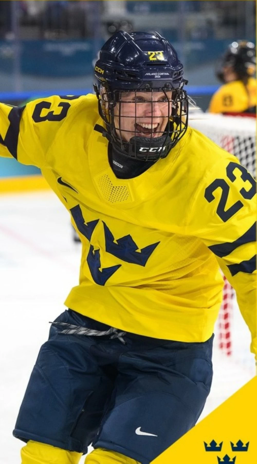 حمّام مُغلق يربك نجمات السويد في الهوكي حمّام مُغلق يربك نجمات السويد في الهوكي