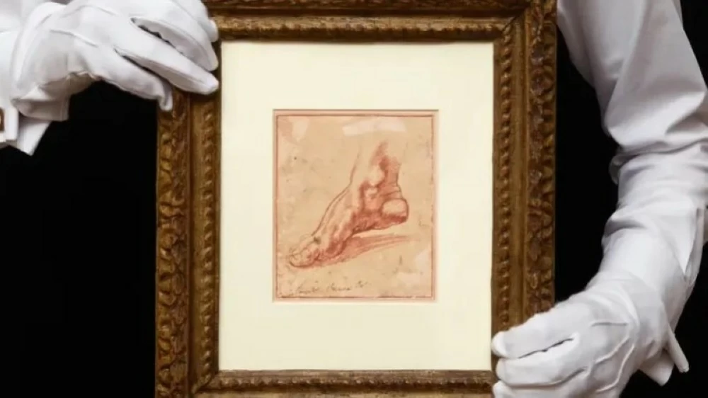 رسمة نادرة لمايكل أنجلو تُشعل مزادًا وتُباع بـ27.2 مليون دولار