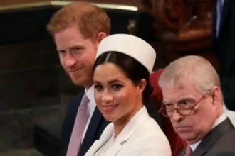 ميغان ماركل في أحضان «رجل».. والأميران هاري وأندرو في قلب الجدل