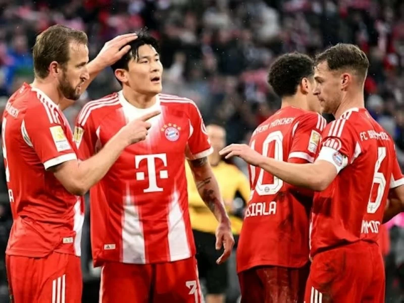 كين يقود بايرن ميونخ لفوز صعب على فرانكفورت