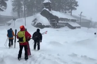 انتشال جثث 9 متزلجين لقوا حتفهم في انهيار جليدي بولاية كاليفورنيا